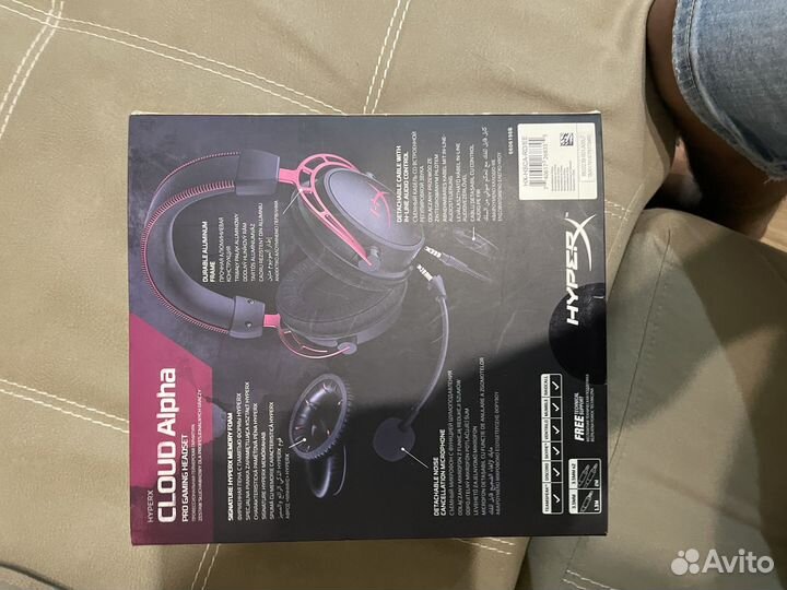 Наушники hyperx cloud alpha