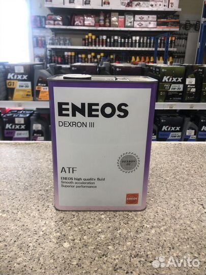 Масло трансмиссионное Eneos ATF Dexron III 4л