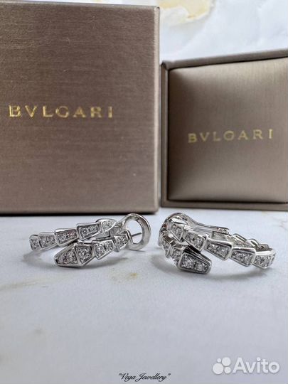 Серьги Bvlgari Serpenti Viper