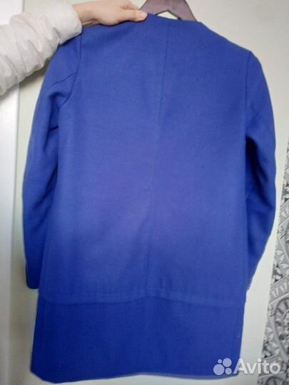 Пальто Imperial осень синее 42-44 р-р