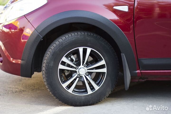 Накладки на арки Renault Sandero 1 (08-13) RA