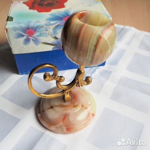 Подсвечник из оникса