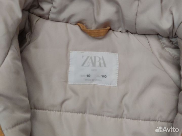 Парка теплая zara