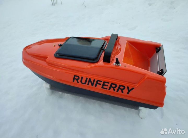 Прикормочный карповый кораблик Runferry Solo Mini