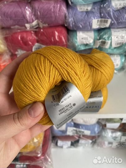 Пряжа меринос gazzal wool 175 (312)