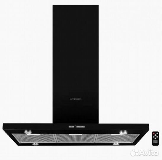 Вытяжка островная Kuppersberg dudl 4 BL