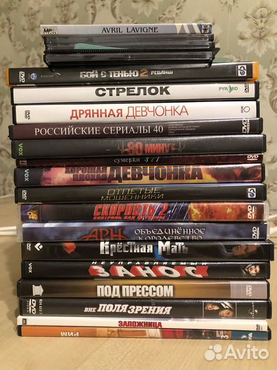 Dvd диски 16 шт