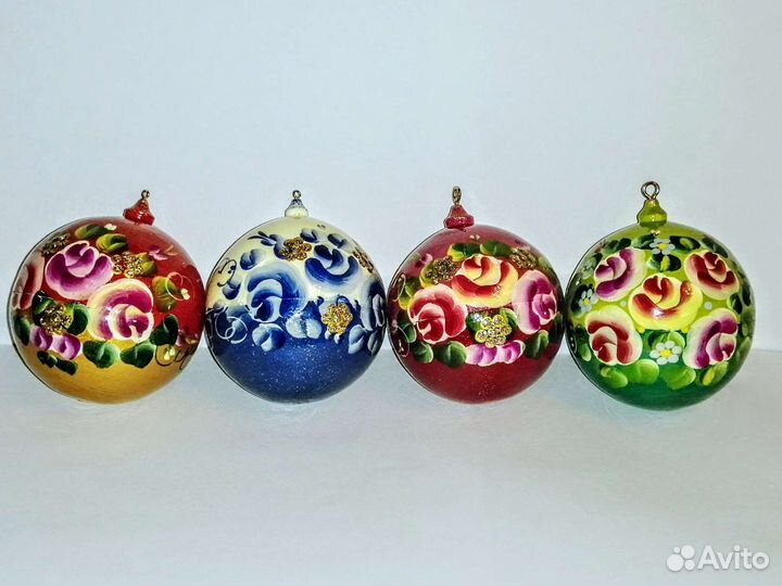 Сувенирные новогодние шары