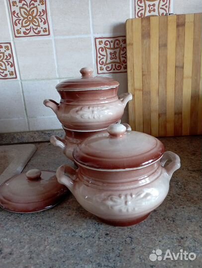 Горшочки для запекания керамические