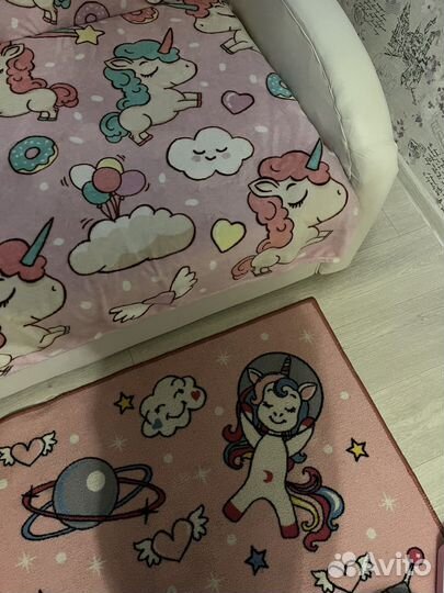 Коврик и плед в детскую