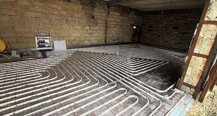 Отопление водоснабжение тёплый пол