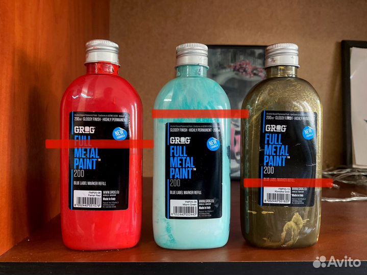 Заправки grog для маркеров