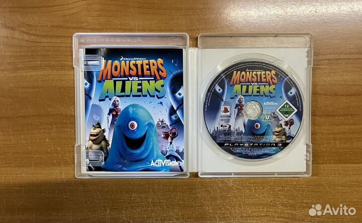 PS3 Monsters vs Aliens
