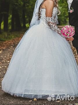 Свадебное платье в отличном состояние
