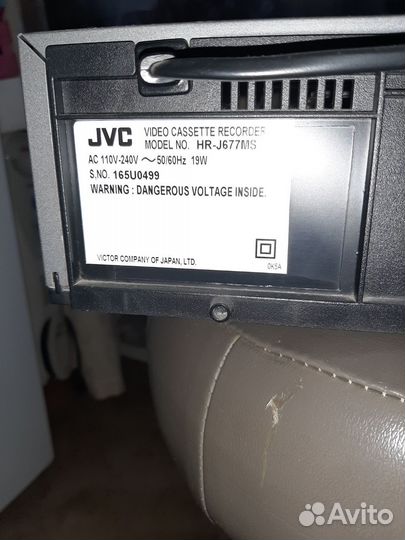 Видеомагнитофон jvc hi fi multi