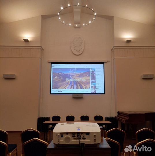 Проекторы NEC в аренду + экран