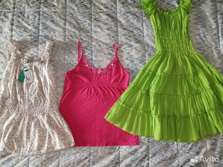 Вещи женские 46 р. Лен, хлопок