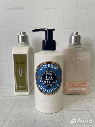 Loccitane молочко