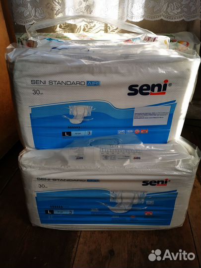 Памперсы для взрослых l 30 шт