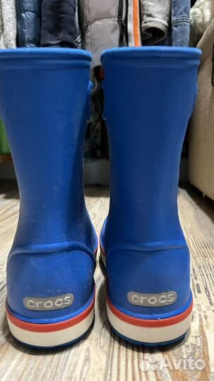 Резиновые сапоги Crocs c 13