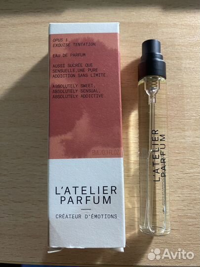 L’atelier parfum Вода парфюмерная