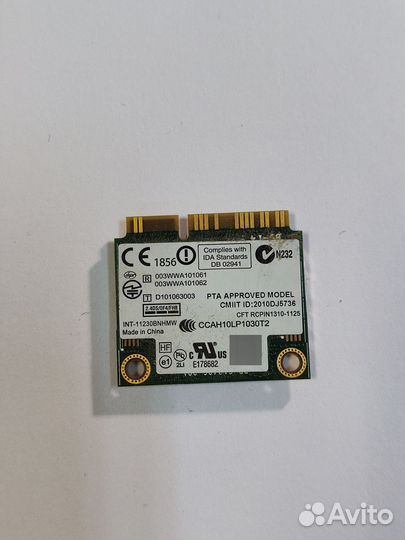 Wi-Fi модуль intel 130bnhmw