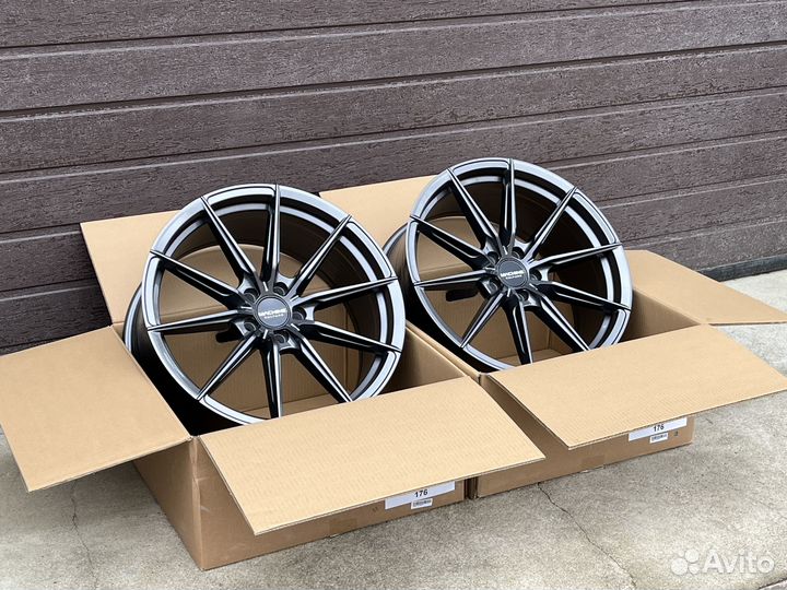 Диски Machine Culture FF208 R18 5x108 графит GM