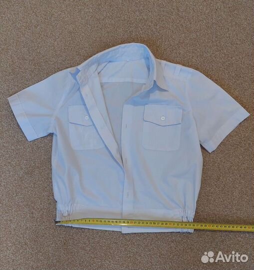 Кадетская рубашка на рост 128-134 см