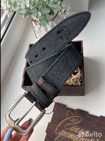 Ремень из натуральной кожи