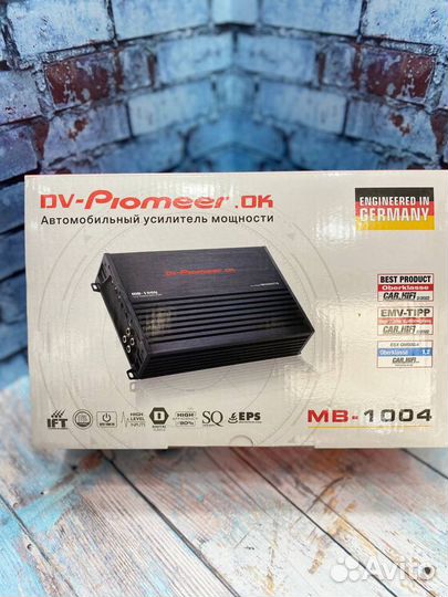 Усилитель pioneer 4 канала 1800w арт 158