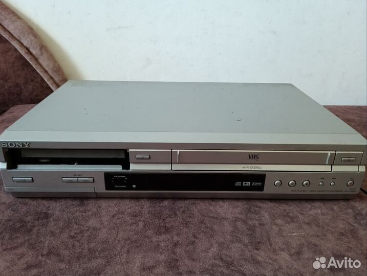 Видеомагнитофон vhs/dvd sony slv d920