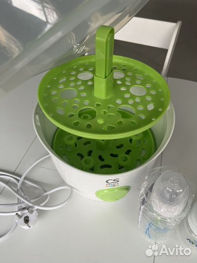 Стерилизатор и бутылочки Philips Avent Dr.Brown's