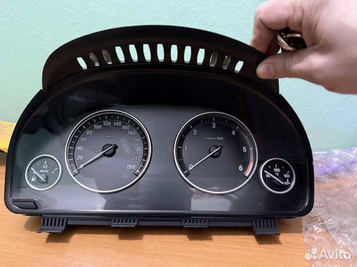 Пнель приборов бмв f серии дизель