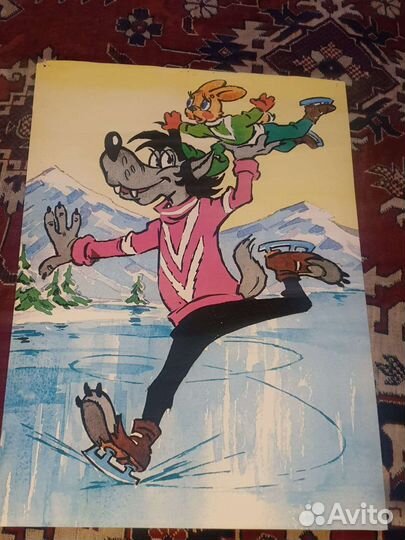 Картина постер ну погоди тех времён, хорошая