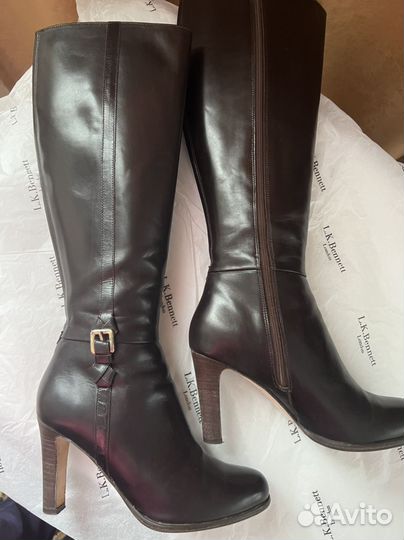 Женские сапоги натуральная кожа демисезонные 37р
