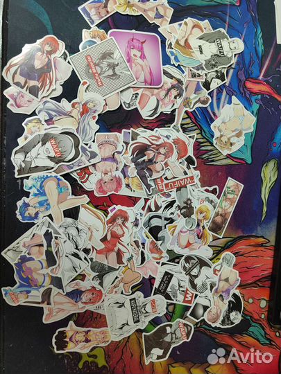 Наклейки аниме