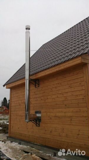 Дымоход 4 м Комплект Диаметр 120х200