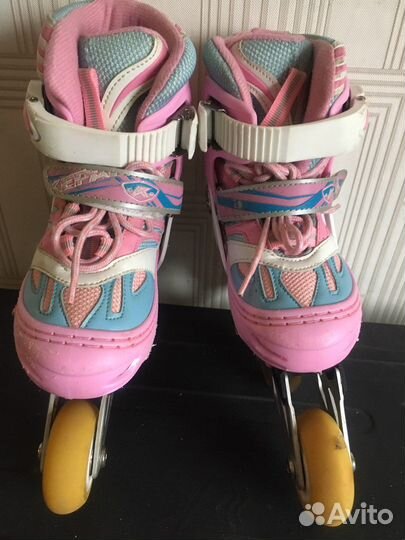 Роликовые коньки детские раздвижные