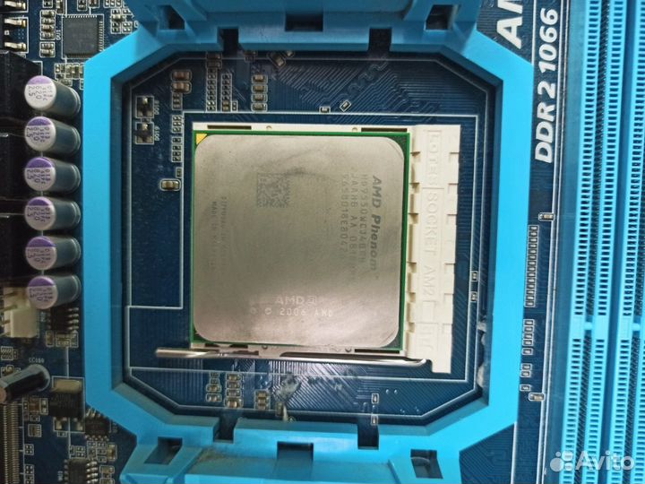 Материнская плата AM2+ процессор AMD Phenom X4 955