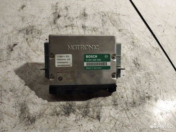 Блок управления двигателем BMW 5 E34 1990 bosch