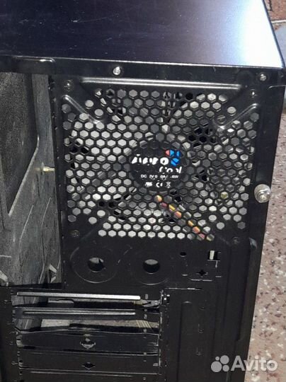 Корпус для пк и 3 рабочих кулера