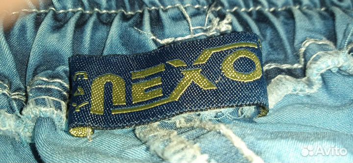 Шорты женские х/б джинс. Турция 56 размер