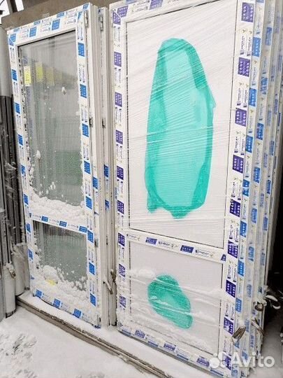 Пластиковые двери 80х200