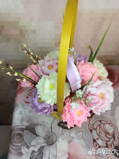 Мыльный букет