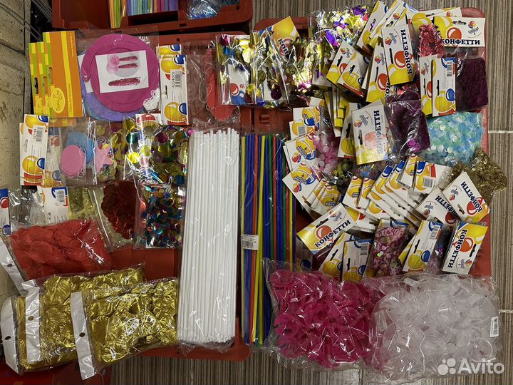 Шары латексные и фольгированные