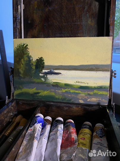 Картина маслом пейзаж