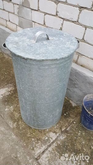 Бак оцинкованный с крышкой