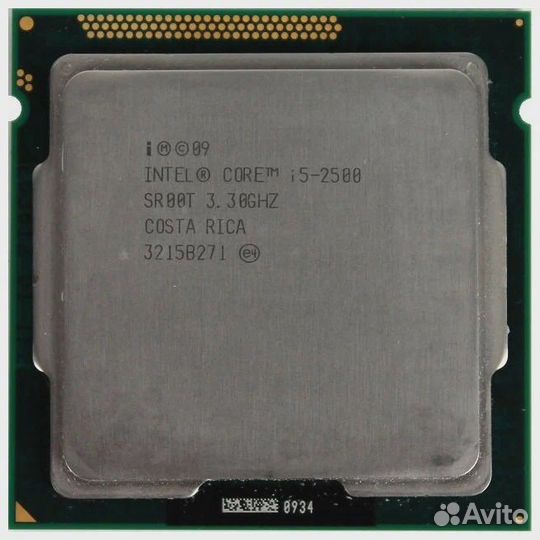 Комплект мать 1155, проц 2500 +8GB оперативы