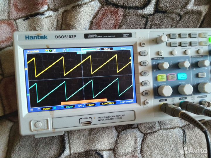 Осциллограф двухканальный Hantek DSO5102P