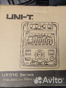 Измеритель сопротивления изоляции UNI-T UT512